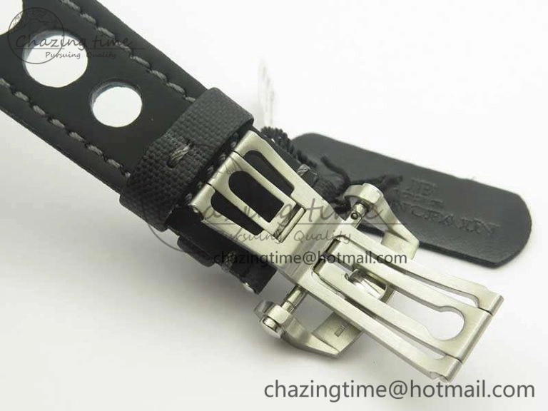 Fifty Fathoms 5015C SS Black ZF 1:1 Best Edition Black Dial On Nylon Strap A1315