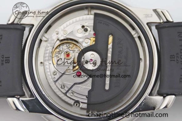 Fifty Fathoms Barakuda 5008B 40mm SS GSF 1:1 Best Edition Black Dial on Black Rubber Strap A1151
