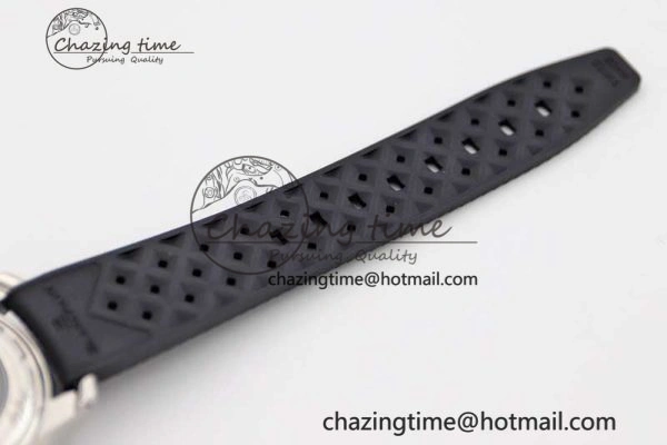 Fifty Fathoms Barakuda 5008B 40mm SS GSF 1:1 Best Edition Black Dial on Black Rubber Strap A1151