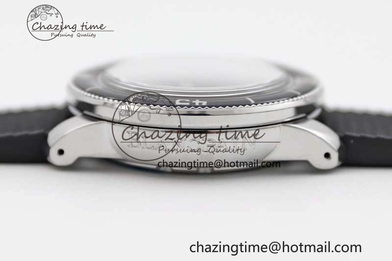 Fifty Fathoms Barakuda 5008B 40mm SS GSF 1:1 Best Edition Black Dial on Black Rubber Strap A1151