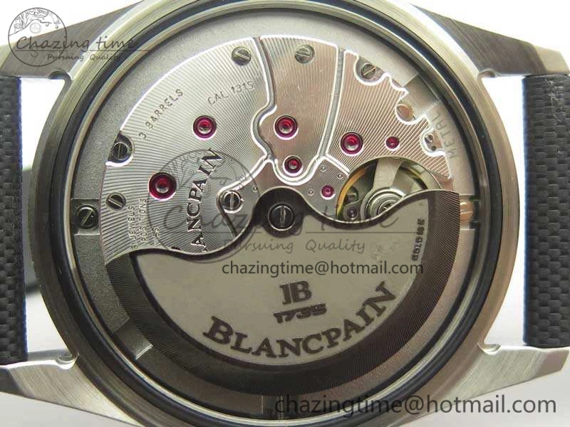 Fifty Fathoms Bathyscaphe 43mm SS ZF 1:1 Best Edition Gray Dial On Sail-Canvas Strap A1315