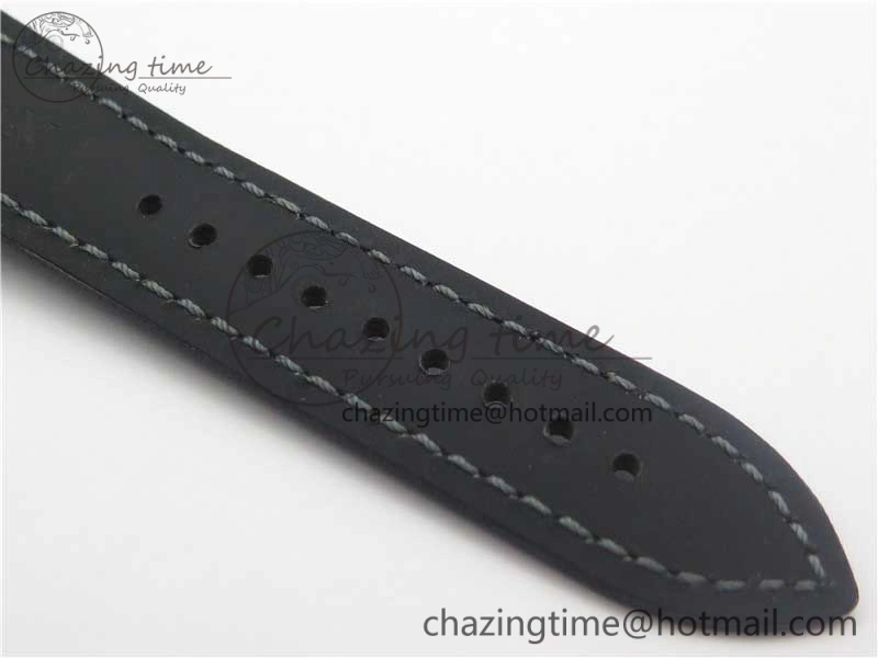 Fifty Fathoms Bathyscaphe Black Ceramic ZF 1:1 Best Edition Black Dial on Black Sail-Canvas Strap A1315