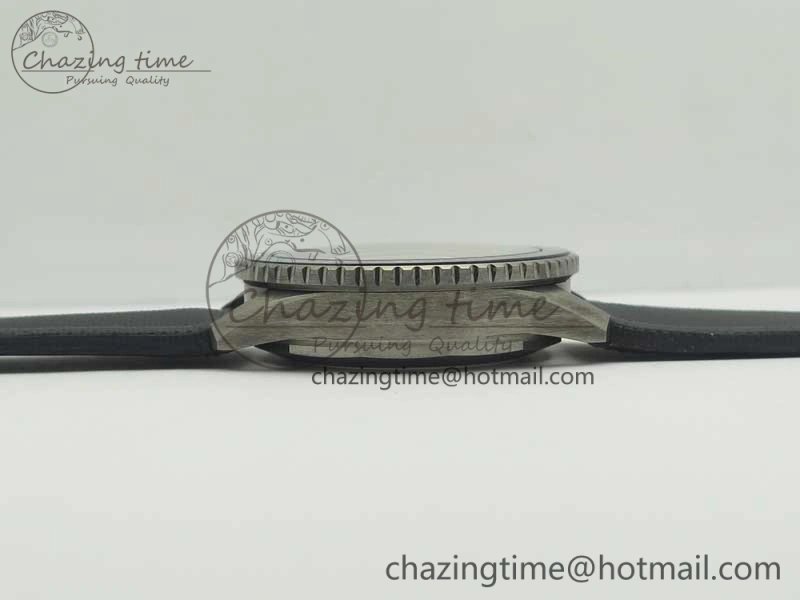 Fifty Fathoms Bathyscaphe Ceramic ZF 1:1 Best Edition Blue Dial on Blue Sail-Canvas Strap A1315