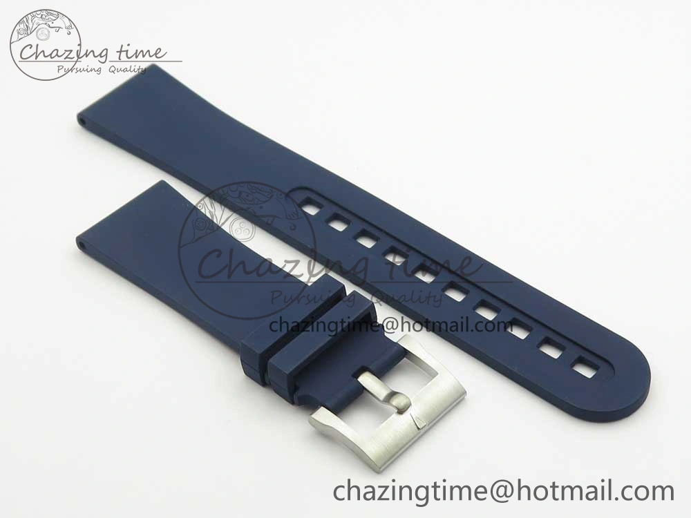 Fifty Fathoms Chronograph SS OMF 1:1 Best Edition Blue Dial on Blue Nylon Strap A7750