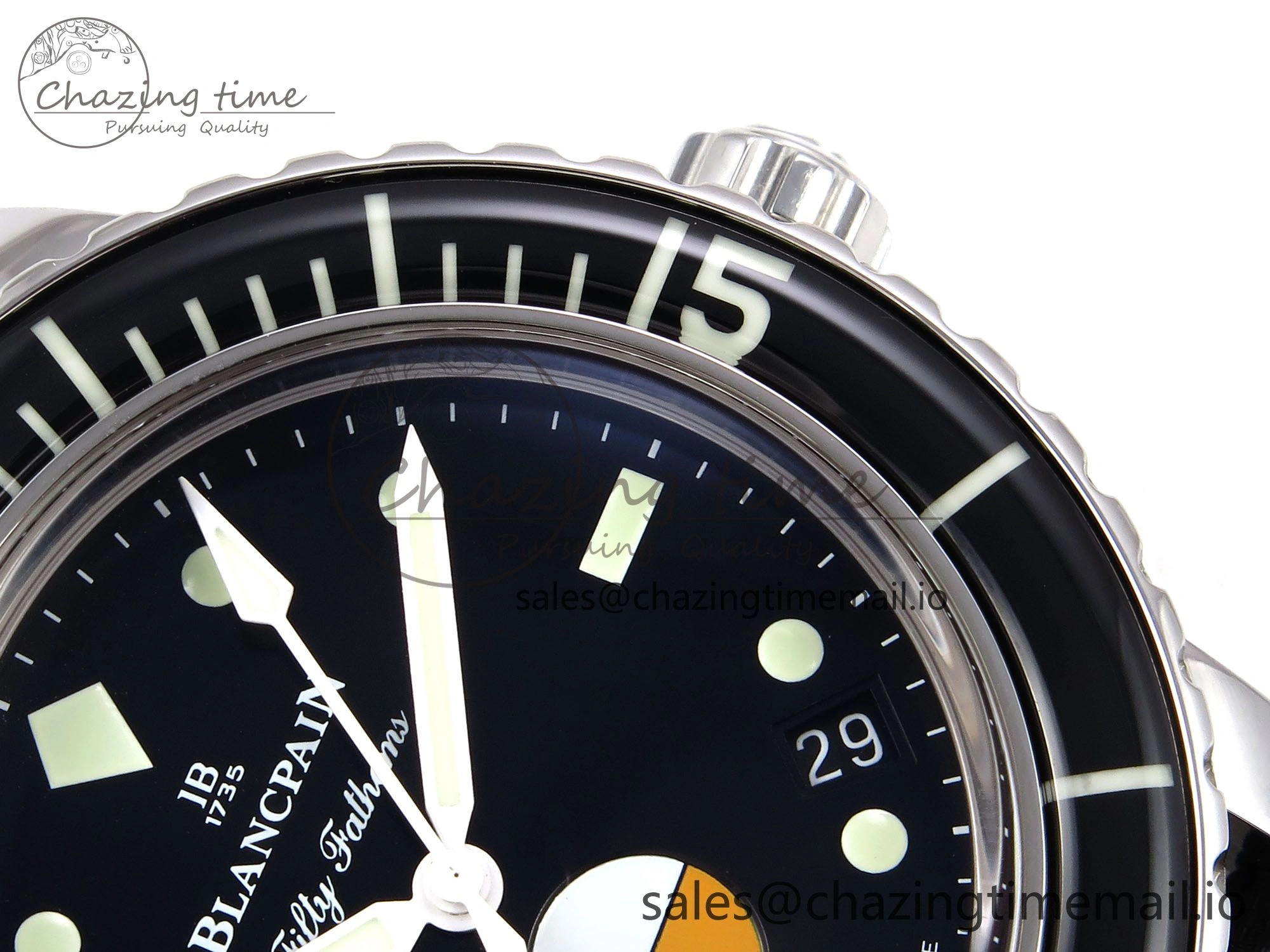 Fifty Fathoms MIL-SPEC ZF 1:1 Best Edition on Sail-canvas Strap A1151