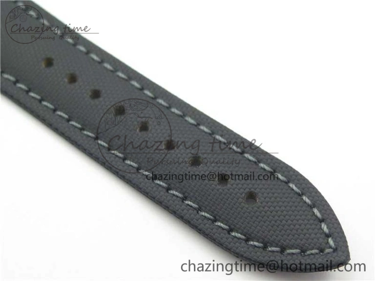 Fifty Fathoms “Nageurs de Combat” ZF 1:1 Best Edition Black ‘7’ Dial on Black Sail-canvas Strap A2836