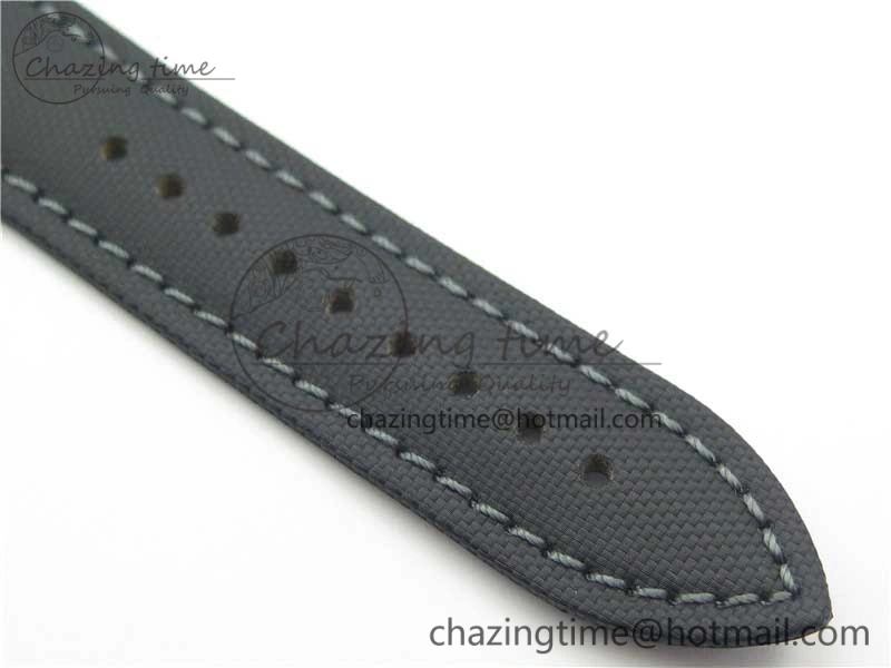 Fifty Fathoms “Nageurs de Combat” ZF 1:1 Best Edition Black ‘7’ Dial on Black Sail-canvas Strap A2836