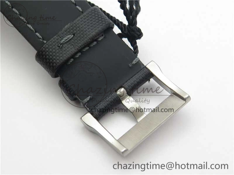 Fifty Fathoms “Nageurs de Combat” ZF 1:1 Best Edition Black ‘7’ Dial on Black Sail-canvas Strap A2836