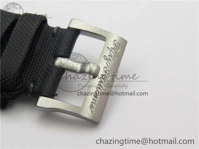Fifty Fathoms “Nageurs de Combat” ZF 1:1 Best Edition Black ‘7’ Dial on Black Sail-canvas Strap A2836