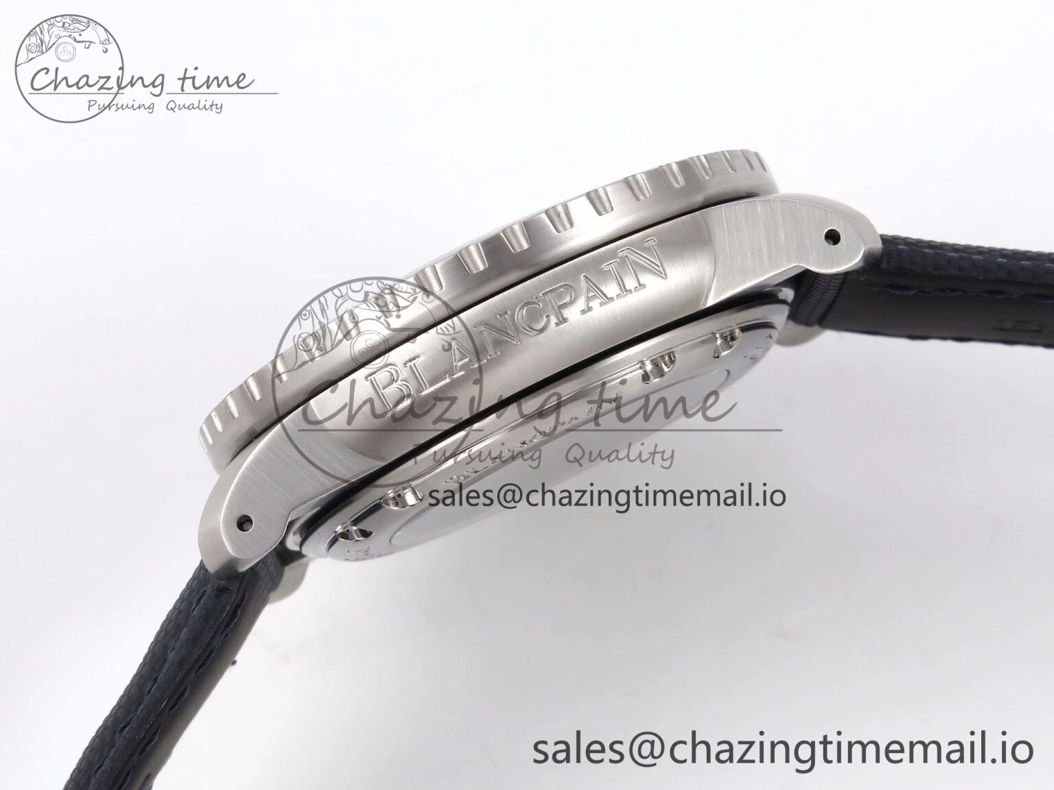 Fifty Fathoms Ocean Commitment III ZF 1:1 Best Edition on Sail-canvas Strap A1151