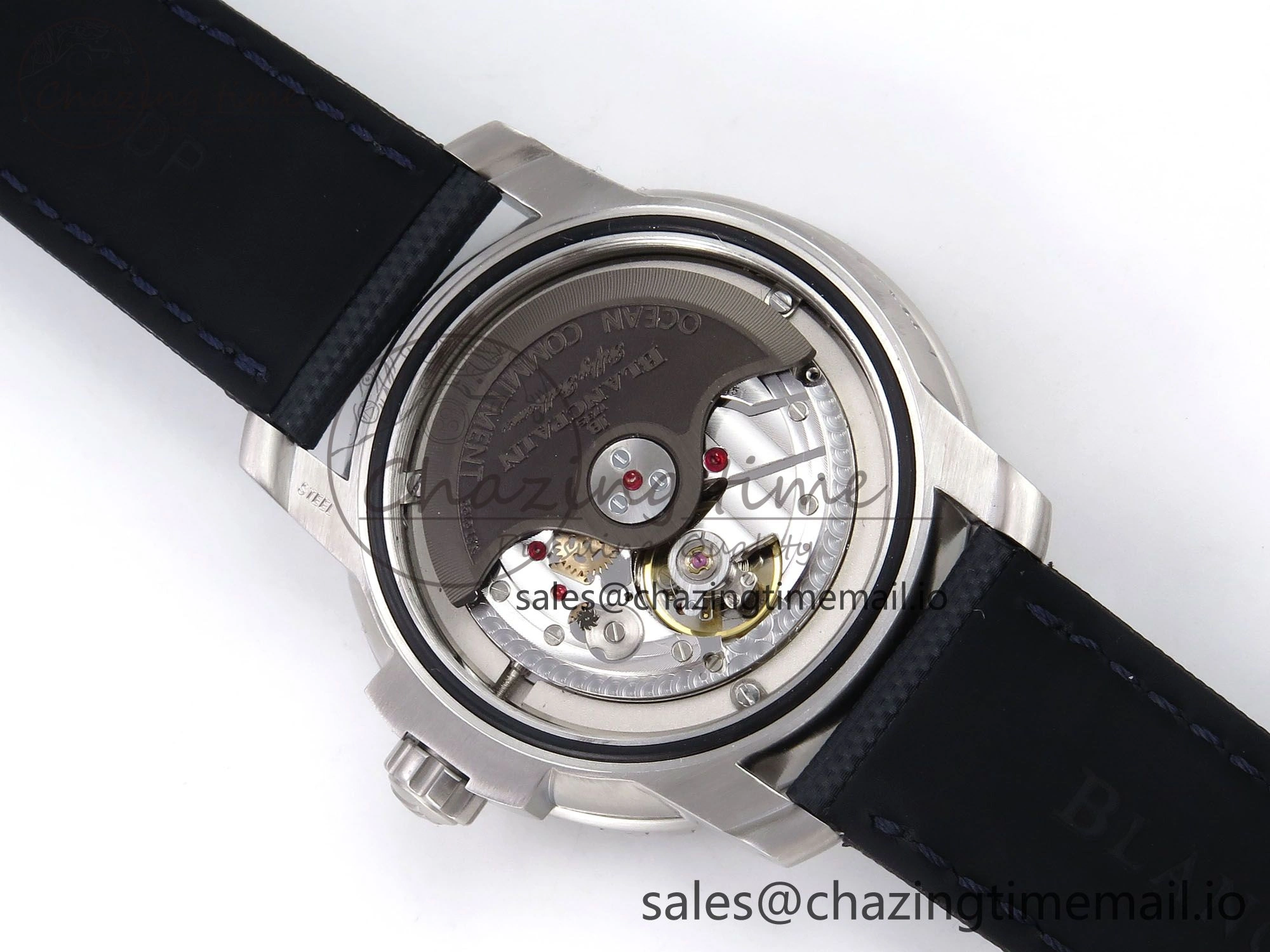 Fifty Fathoms Ocean Commitment III ZF 1:1 Best Edition on Sail-canvas Strap A1151