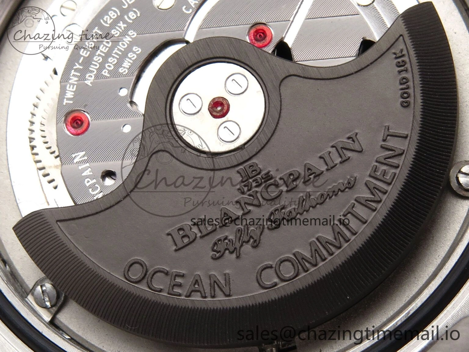 Fifty Fathoms Ocean Commitment III ZF 1:1 Best Edition on Sail-canvas Strap A1151