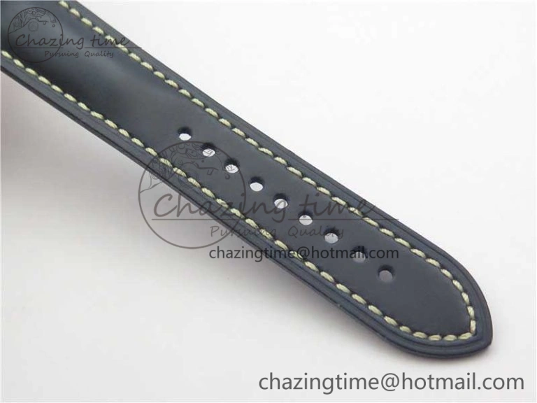 Fifty Fathoms RG Bright Blue ZF 1:1 Best Edition on Blue Leather Strap A1315