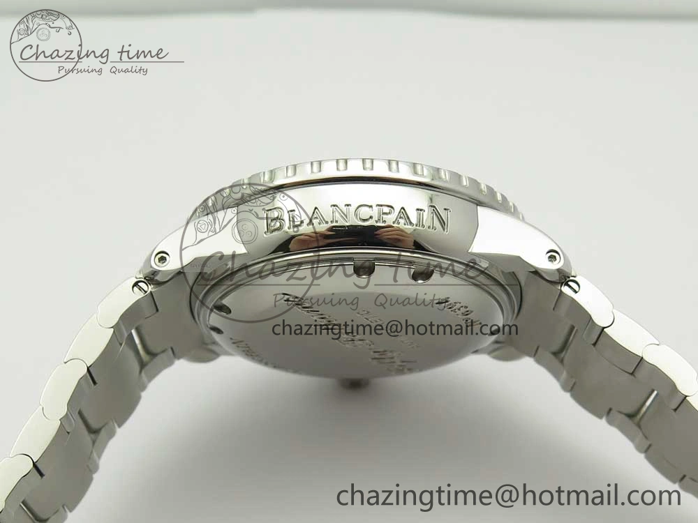 Fifty Fathoms SS Black ZF 1:1 Best Edition Black Dial on SS Bracelet A2836