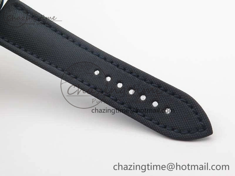 Fifty Fathoms SS Blue ZF 1:1 Best Edition Blue Dial On Sail Canvas Strap A2836 (Free Extra Strap)
