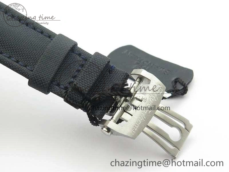 Fifty Fathoms SS Blue ZF 1:1 Best Edition Blue Dial On Sail Canvas Strap A2836 (Free Extra Strap)