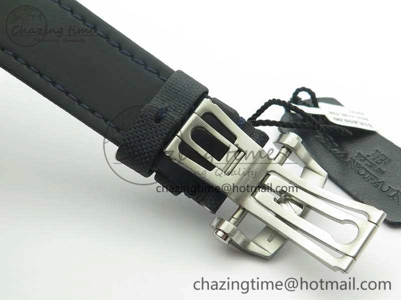Fifty Fathoms SS Blue ZF 1:1 Best Edition Blue Dial On Sail Canvas Strap A2836 (Free Extra Strap)