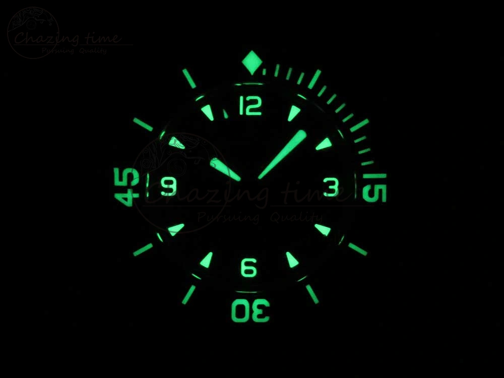 Fifty Fathoms Ti Black ZF 1:1 Best Edition Black Dial on Sail-canvas Strap A1315 (Free Extra Strap)