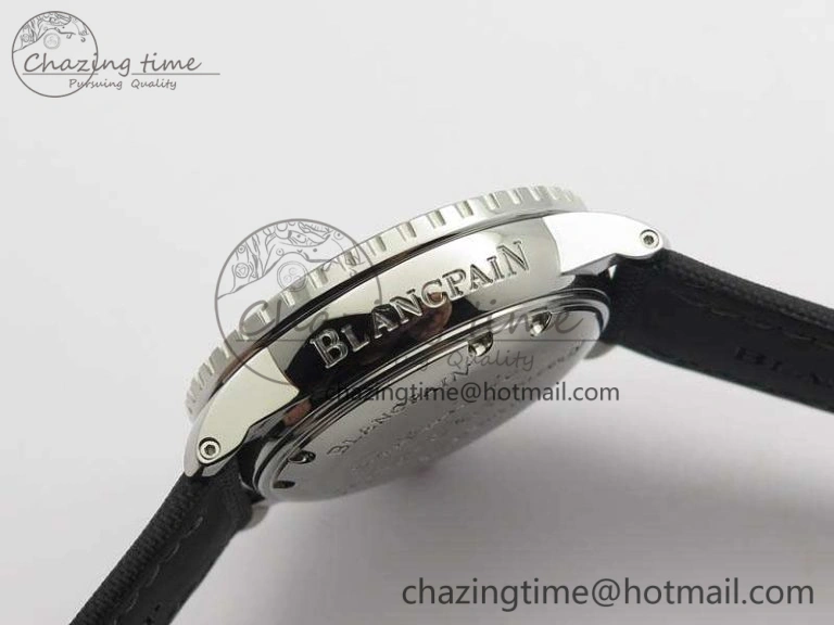 Fifty Fathoms ZF 1:1 Best Edition SS “No Radiation” Dial On Sail-Canvas Strap A2836