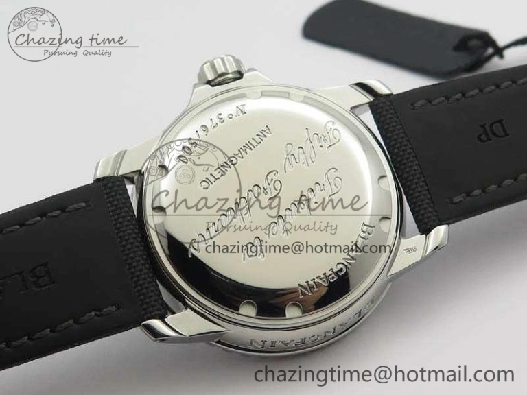 Fifty Fathoms ZF 1:1 Best Edition SS “No Radiation” Dial On Sail-Canvas Strap A2836