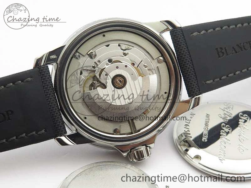 Fifty Fathoms ZF 1:1 Best Edition SS “No Radiation” Dial On Sail-Canvas Strap A2836