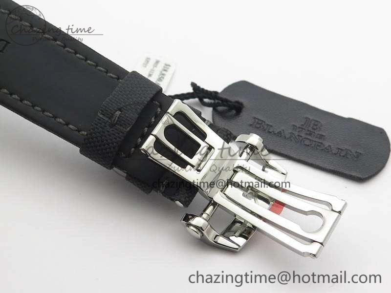 Fifty Fathoms ZF 1:1 Best Edition SS “No Radiation” Dial On Sail-Canvas Strap A2836