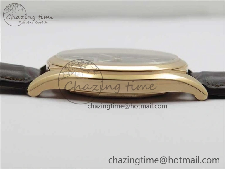 Fiftysix RG 40mm ZF 1:1 Best Edition Brown Dial on Brown Leather Strap A1326