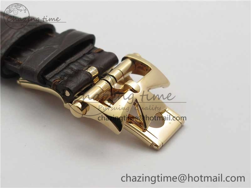 Fiftysix RG 40mm ZF 1:1 Best Edition Brown Dial on Brown Leather Strap A1326
