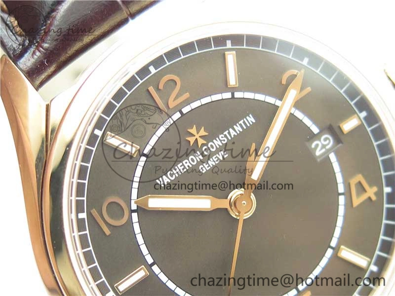 Fiftysix RG 40mm ZF 1:1 Best Edition Brown Dial on Brown Leather Strap A1326