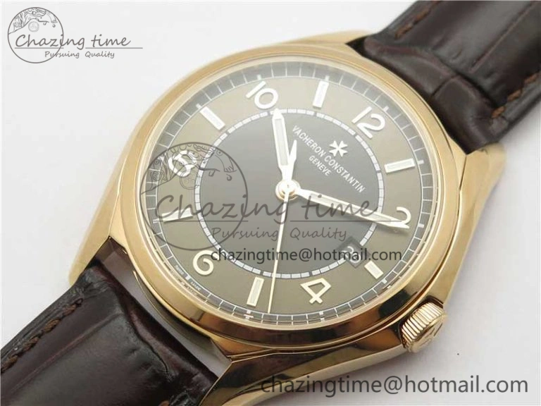 Fiftysix RG 40mm ZF 1:1 Best Edition Brown Dial on Brown Leather Strap A1326
