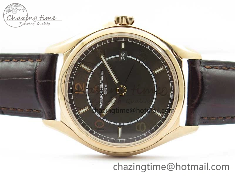 Fiftysix RG 40mm ZF 1:1 Best Edition Brown Dial on Brown Leather Strap A1326