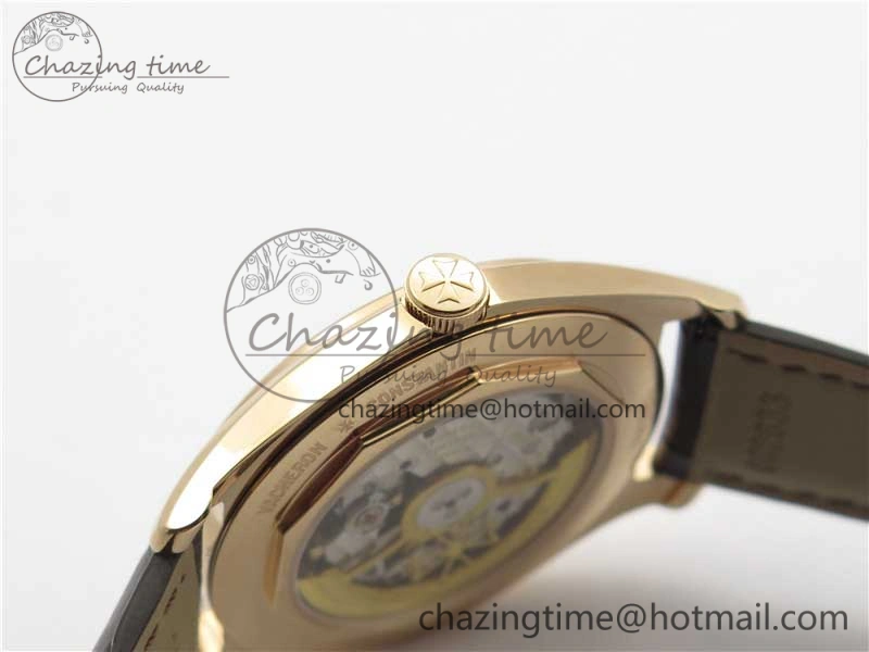 Fiftysix RG 40mm ZF 1:1 Best Edition Silver Dial on Brown Leather Strap A1326