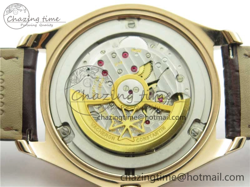 Fiftysix RG 40mm ZF 1:1 Best Edition Silver Dial on Brown Leather Strap A1326