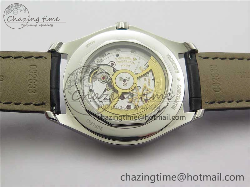 Fiftysix SS 40mm ZF 1:1 Best Edition Blue Dial on Black Leather Strap A1326