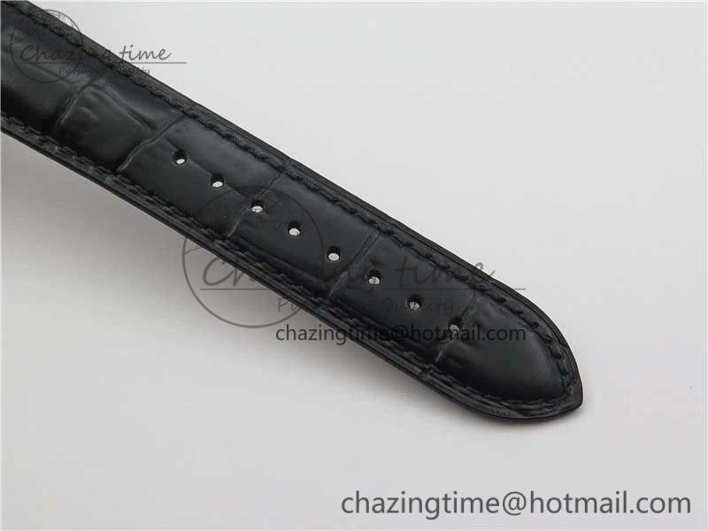 Fiftysix SS 40mm ZF 1:1 Best Edition Blue Dial on Black Leather Strap A1326