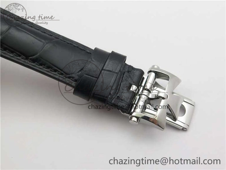 Fiftysix SS 40mm ZF 1:1 Best Edition Blue Dial on Black Leather Strap A1326