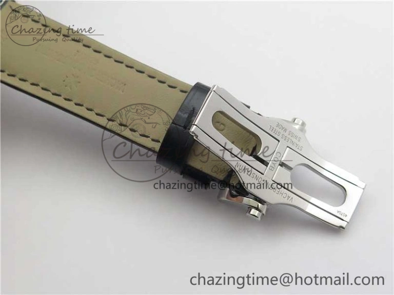 Fiftysix SS 40mm ZF 1:1 Best Edition Blue Dial on Black Leather Strap A1326