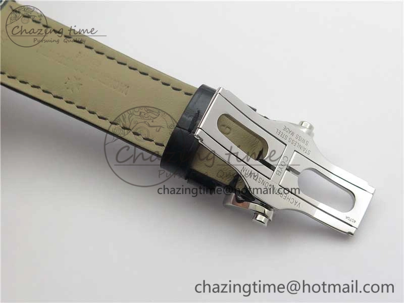 Fiftysix SS 40mm ZF 1:1 Best Edition Blue Dial on Black Leather Strap A1326