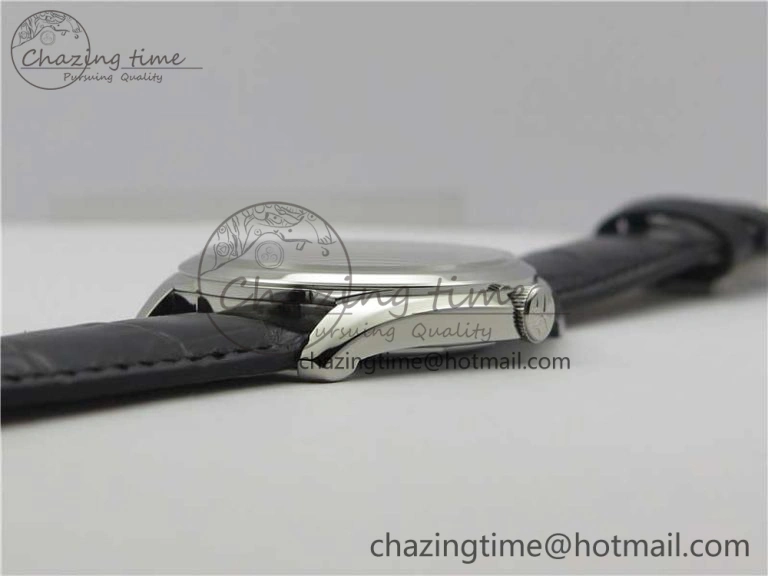 Fiftysix SS 40mm ZF 1:1 Best Edition Blue Dial on Black Leather Strap A1326