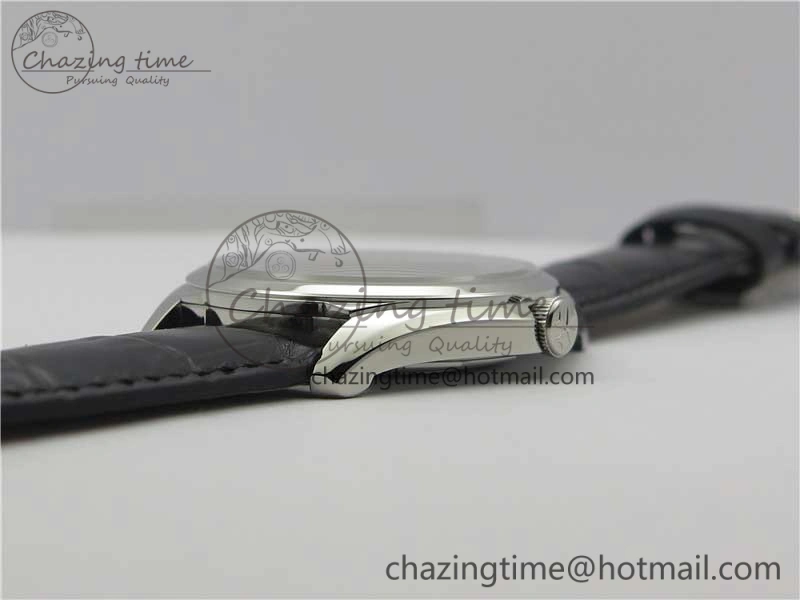 Fiftysix SS 40mm ZF 1:1 Best Edition Blue Dial on Black Leather Strap A1326