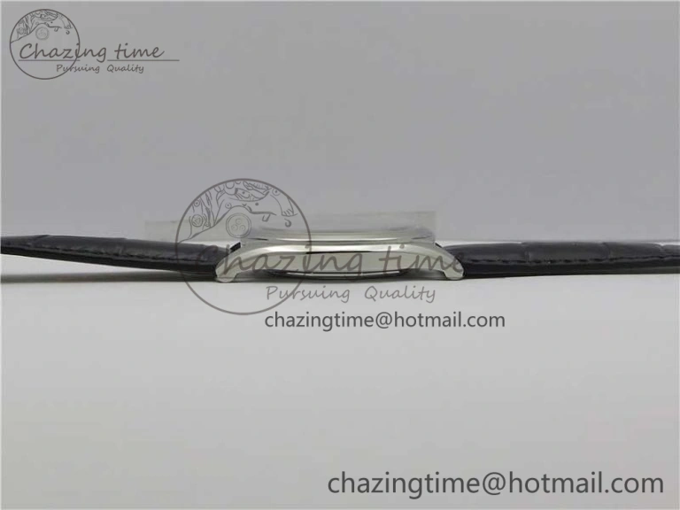 Fiftysix SS 40mm ZF 1:1 Best Edition Blue Dial on Black Leather Strap A1326