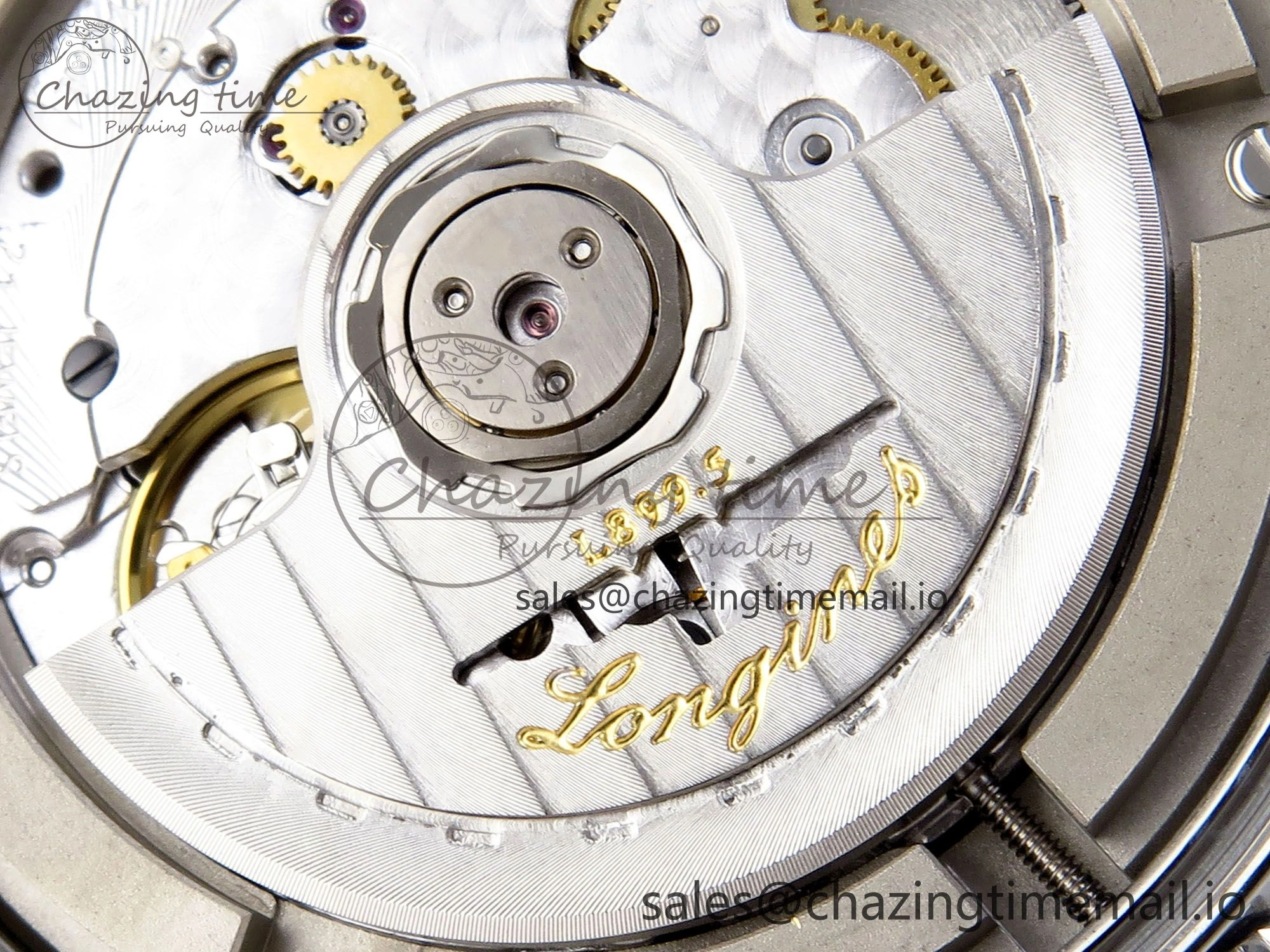 Flagship Heritage Moonphase SS APSF 1:1 Best Edition Red Dial on Black Leather Strap A2892