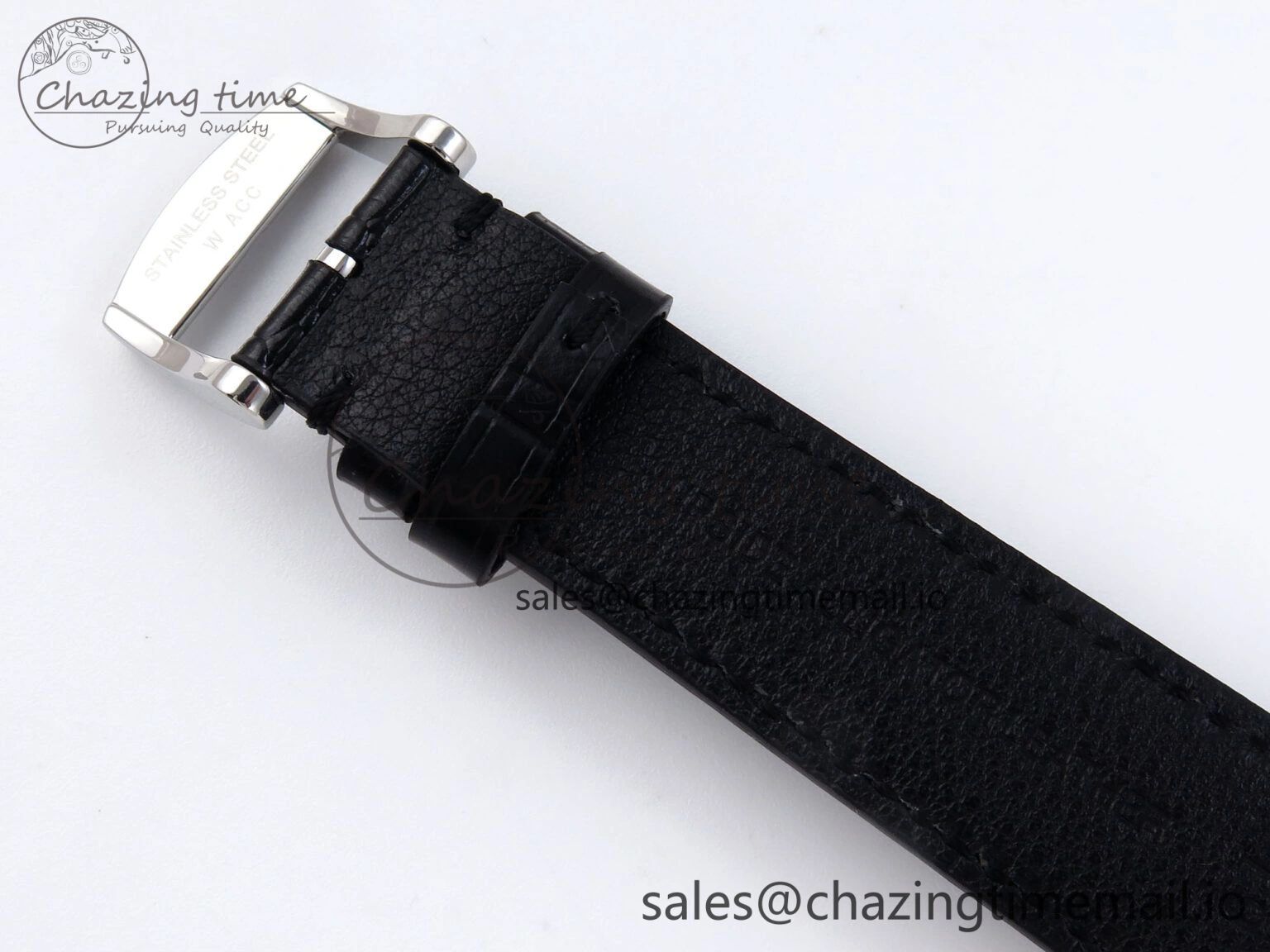 Flagship Heritage Moonphase SS APSF 1:1 Best Edition Red Dial on Black Leather Strap A2892