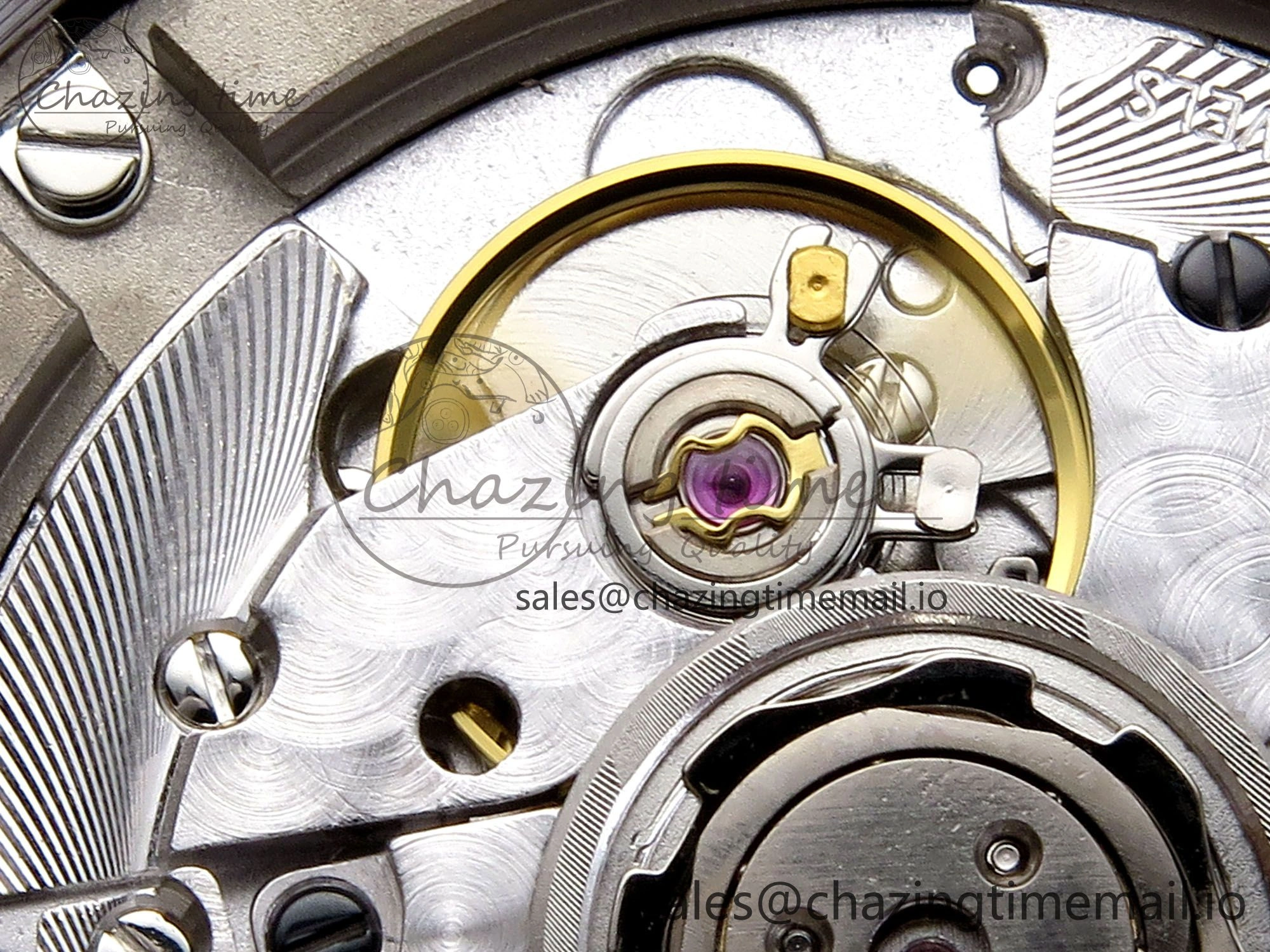 Flagship Heritage Moonphase SS APSF 1:1 Best Edition Silver SS Dial on Black Leather Strap A2892