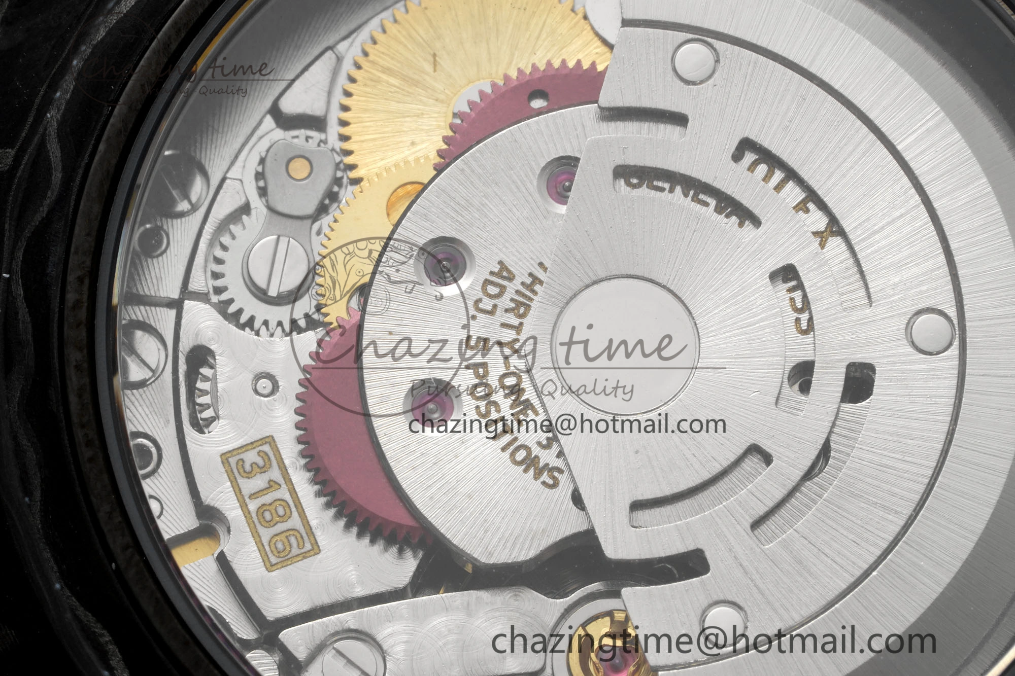 GMT Carbon DIWF Best Edition Meteorite Dial on Black Nylon Strap SA3186 CHS