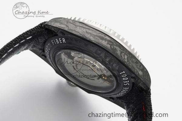 GMT Carbon DIWF Best Edition Meteorite Dial on Black Nylon Strap SA3186 CHS
