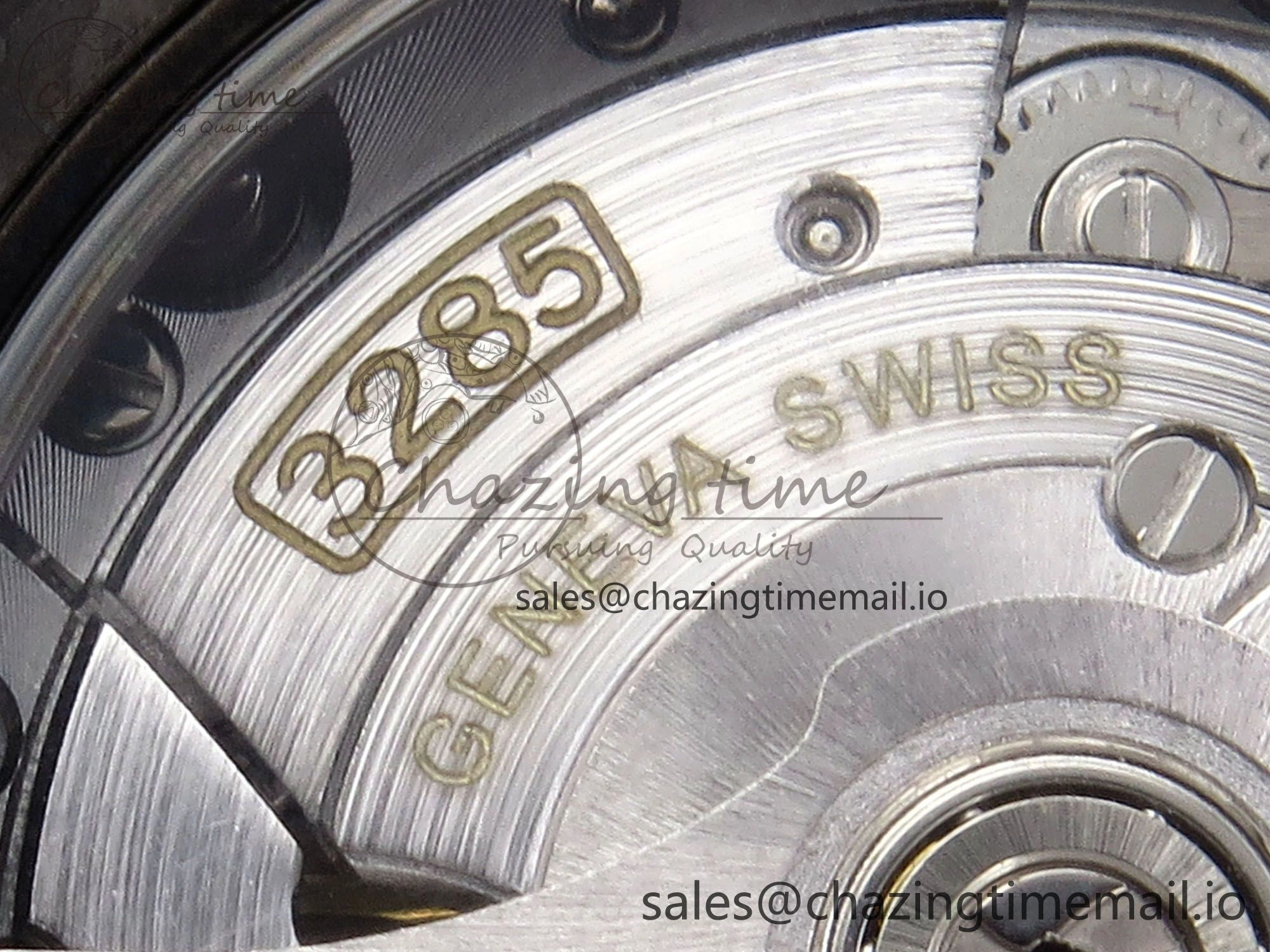 GMT Carbon DIWF Best Edition Yellow Roman Dial on Brown Nylon Strap SA3285 CHS V2