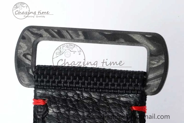 GMT DIW Carbon V6F 1:1 Best Edition Black Red Black Dial on Black Nylon Strap VR3186 CHS