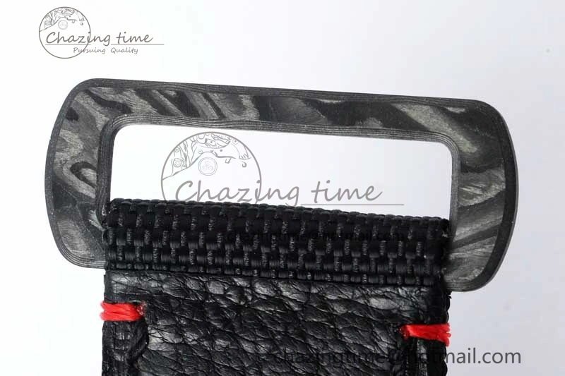 GMT DIW Carbon V6F 1:1 Best Edition Black Red Black Dial on Black Nylon Strap VR3186 CHS