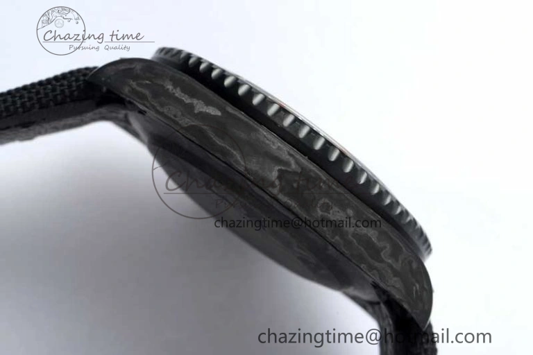 GMT DIW Carbon V6F 1:1 Best Edition Black Red Black Dial on Black Nylon Strap VR3186 CHS